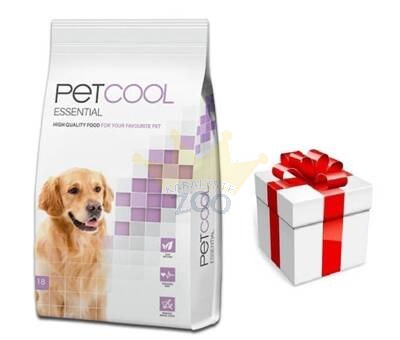 PETCOOL Essential suaugusiems šunims 18 kg + STAIGMENA ŠUNUI
