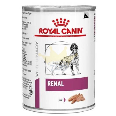 ROYAL CANIN Renal Canine 24x410g skardinė