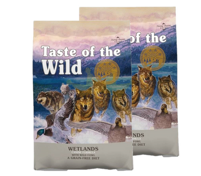 Taste of the Wild Wetlands 2x2kg - 3% PIGIAU