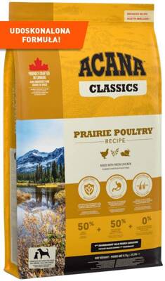 ACANA Classics Prairie Poultry 9,7kg + STAIGMENA ŠUNUI