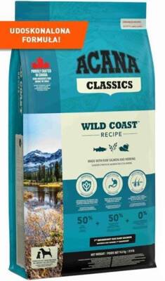 ACANA Classics Wild Coast 14,5kg + STAIGMENA ŠUNUI