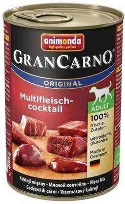 ANIMONDA GranCarno Adult Dog skonis: Mėsos kokteilis 400g x18