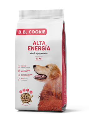 B.B. Cookie High Energy su vitaminais 20kg 