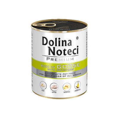 DOLINA NOTECI Premium su žąsiena ir bulvėmis 800 g