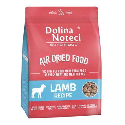 DOLINA NOTECI Superfood džiovinti ėrienos patiekalai šunims 5kg