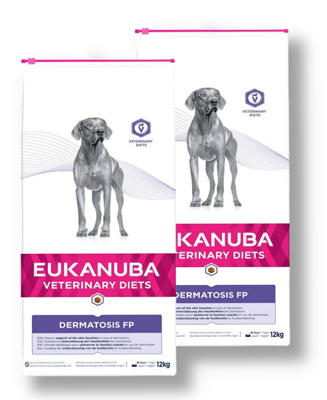 EUKANUBA Dermatosis FP 2x12kg - 3% PIGIAU