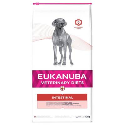 EUKANUBA Intestinal Dog 2x12kg - 3% PIGIAU