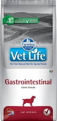 FARMINA Vet Life Dog Gastrointestinal 12kg + nemokama šukavimo pirštinė