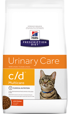HILL'S PD Prescription Diet Feline c/d Multicare Chicken 8kg