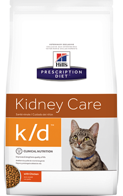 Hill's Prescription Diet k/d Feline - Kačių inkstų ligos 1,5kg