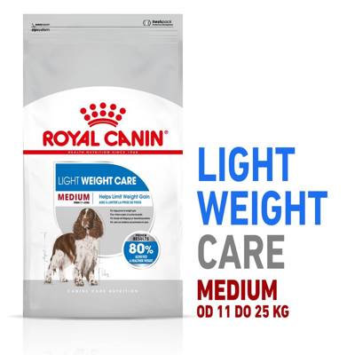 ROYAL CANIN CCN CCN Medium Light Weight Care 12 kg sausas ėdalas suaugusiems, į antsvorį linkusiems vidutinių veislių šunims