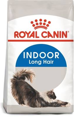 ROYAL CANIN Indoor Long Hair 400g sausas ėdalas suaugusioms ilgaplaukėms katėms, gyvenančioms tik patalpose