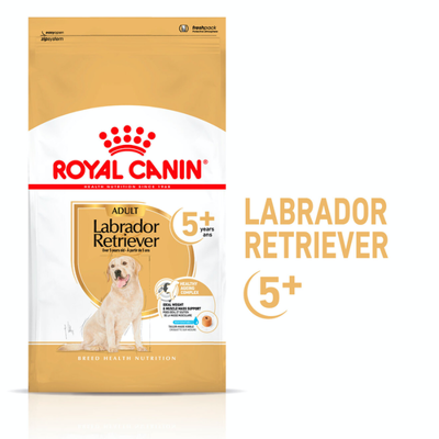 ROYAL CANIN Labradoro retriveris Adult 5+ 3 kg sauso ėdalo suaugusiems Labradoro retriveriams, vyresniems nei 5 metų amžiaus