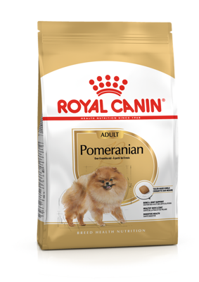 ROYAL CANIN Pomeranian Adult 3kg sausas ėdalas suaugusiems Pomeranijos veislės šunims