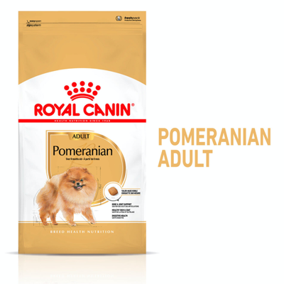 ROYAL CANIN Pomeranian Adult 3kg sausas ėdalas suaugusiems Pomeranijos veislės šunims