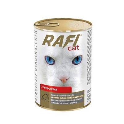 Rafi Cat su jautiena padaže 415 g