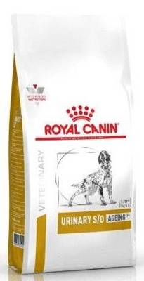 Royal Canin Urinary S/O Ageing 7+ 8kg + Pet Nova plūduriuojantis kamuolys 1 vnt. 6 cm