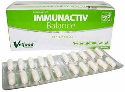 VETFOOD Immunactiv Balance 120kaps.