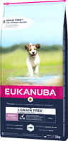 EUKANUBA Puppy&Junior Small/Medium Grain Free 12kg 