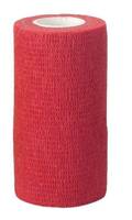 Kerbl EquiLastic lipnus tvarstis, 7,5 cm, raudonas
